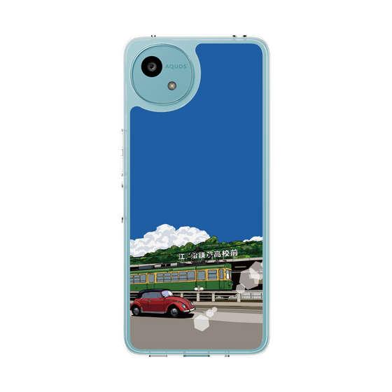 Slim Protection Case［ Studio Alec Shonan Story - In Front of Kamakura High School Station (Enoden) ］