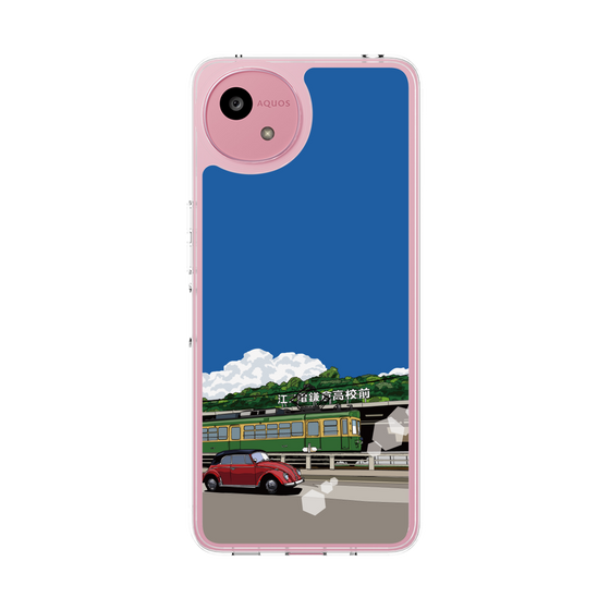 Slim Protection Case［ Studio Alec Shonan Story - In Front of Kamakura High School Station (Enoden) ］