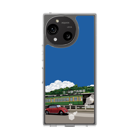 Slim Protection Case［ Studio Alec Shonan Story - In Front of Kamakura High School Station (Enoden) ］