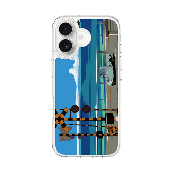 Slim Protection Case［ Studio Alec Shonan Story - Three-Wheeled Vehicle and Horizon ］