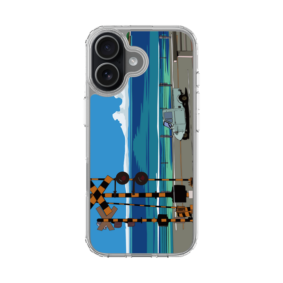 Slim Protection Case［ Studio Alec Shonan Story - Three-Wheeled Vehicle and Horizon ］