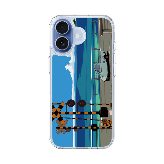 Slim Protection Case［ Studio Alec Shonan Story - Three-Wheeled Vehicle and Horizon ］