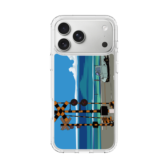 Slim Protection Case［ Studio Alec Shonan Story - Three-Wheeled Vehicle and Horizon ］