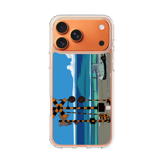 Slim Protection Case［ Studio Alec Shonan Story - Three-Wheeled Vehicle and Horizon ］