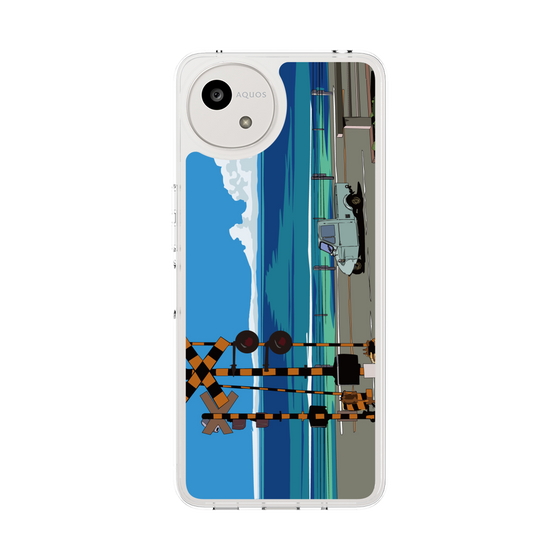 Slim Protection Case［ Studio Alec Shonan Story - Three-Wheeled Vehicle and Horizon ］