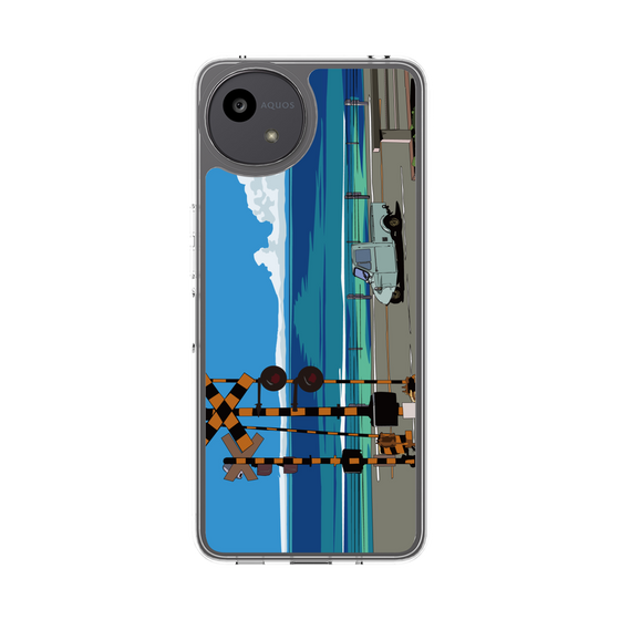 Slim Protection Case［ Studio Alec Shonan Story - Three-Wheeled Vehicle and Horizon ］