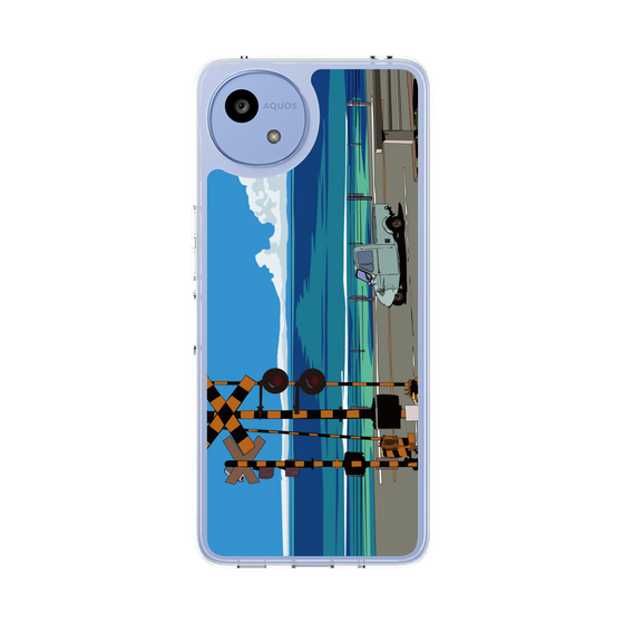 Slim Protection Case［ Studio Alec Shonan Story - Three-Wheeled Vehicle and Horizon ］