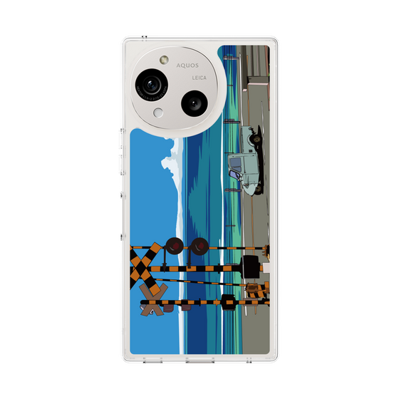 Slim Protection Case［ Studio Alec Shonan Story - Three-Wheeled Vehicle and Horizon ］