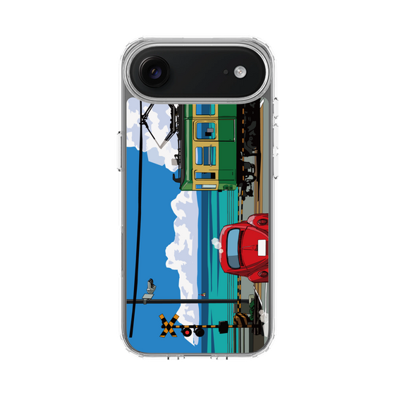 Slim Protection Case［ Studio Alec Shonan Story - Enoden, Horizon, and Cumulonimbus Clouds ］