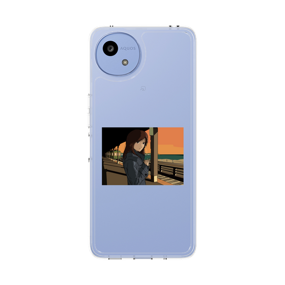 Slim Protection Case［ Studio Alec Shonan Story - Sunset at the Station Platform ］