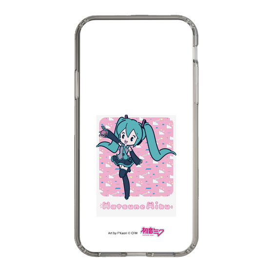 Slim Protection Case［ HATSUNE MIKU - Glitch Sky - Pink ］