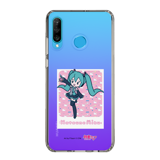 Slim Protection Case［ HATSUNE MIKU - Glitch Sky - Pink ］