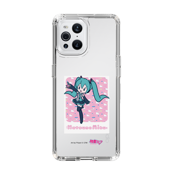 Slim Protection Case［ HATSUNE MIKU - Glitch Sky - Pink ］