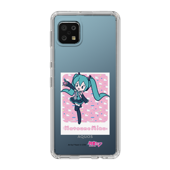 Slim Protection Case［ HATSUNE MIKU - Glitch Sky - Pink ］