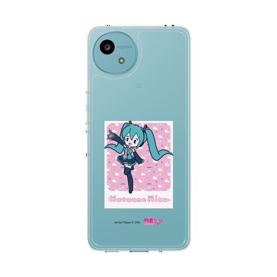 Slim Protection Case［ HATSUNE MIKU - Glitch Sky - Pink ］