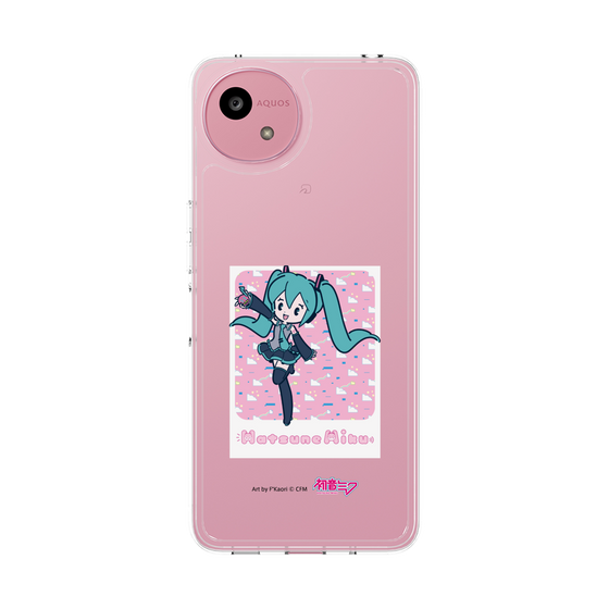 Slim Protection Case［ HATSUNE MIKU - Glitch Sky - Pink ］