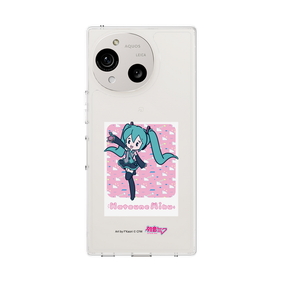 Slim Protection Case［ HATSUNE MIKU - Glitch Sky - Pink ］