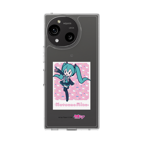 Slim Protection Case［ HATSUNE MIKU - Glitch Sky - Pink ］