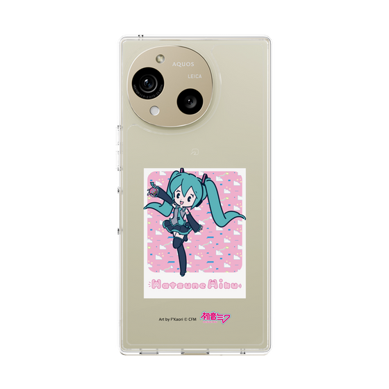 Slim Protection Case［ HATSUNE MIKU - Glitch Sky - Pink ］