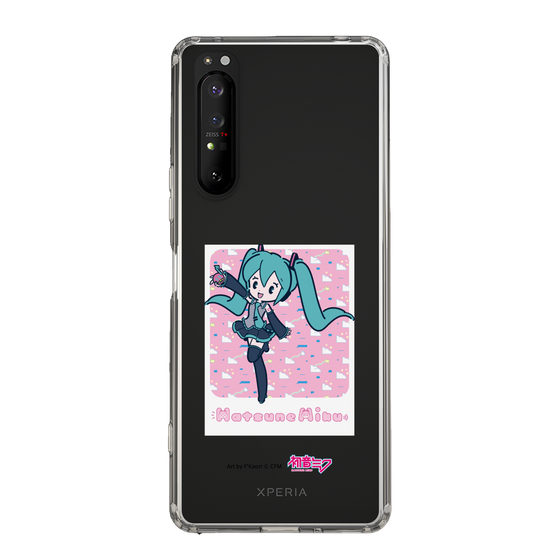 Slim Protection Case［ HATSUNE MIKU - Glitch Sky - Pink ］