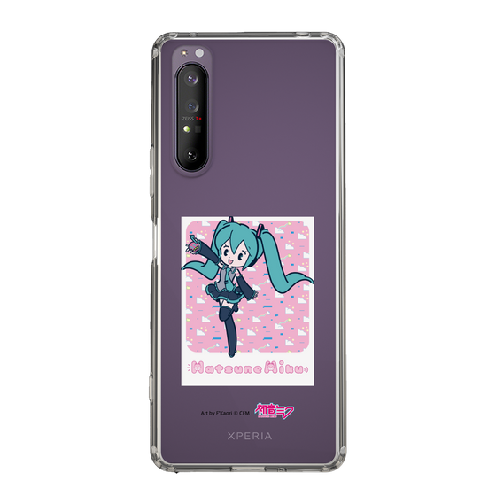 Slim Protection Case［ HATSUNE MIKU - Glitch Sky - Pink ］