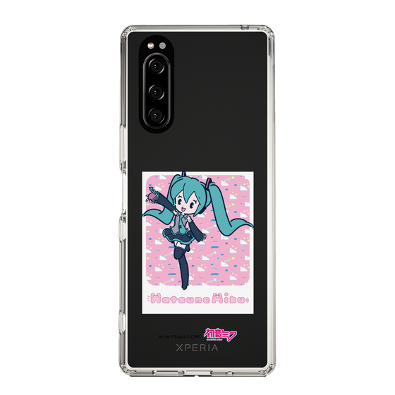 Slim Protection Case［ HATSUNE MIKU - Glitch Sky - Pink ］