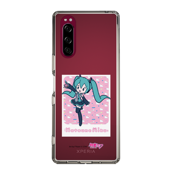 Slim Protection Case［ HATSUNE MIKU - Glitch Sky - Pink ］