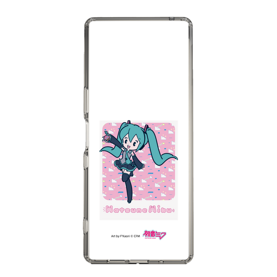 Slim Protection Case［ HATSUNE MIKU - Glitch Sky - Pink ］