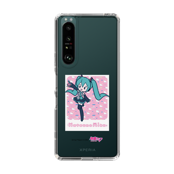 Slim Protection Case［ HATSUNE MIKU - Glitch Sky - Pink ］