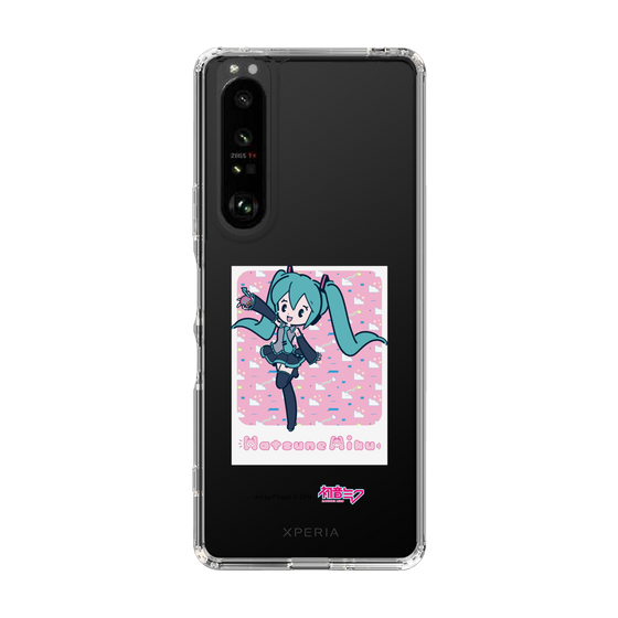 Slim Protection Case［ HATSUNE MIKU - Glitch Sky - Pink ］