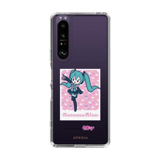 Slim Protection Case［ HATSUNE MIKU - Glitch Sky - Pink ］