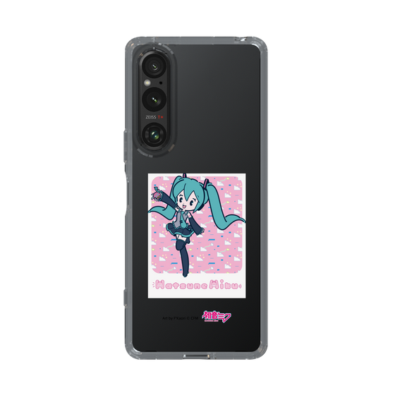Slim Protection Case［ HATSUNE MIKU - Glitch Sky - Pink ］