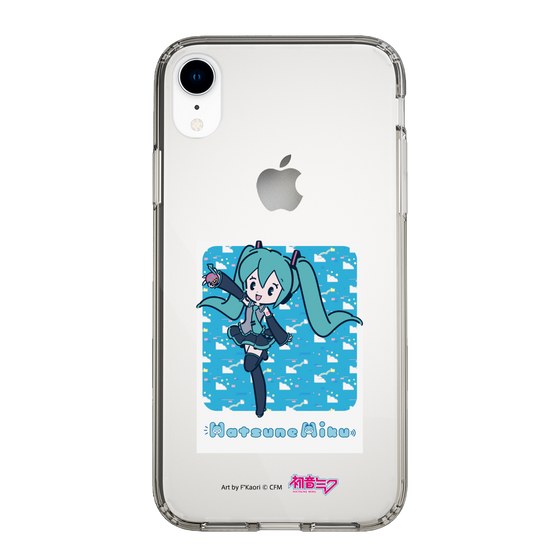 Slim Protection Case［ HATSUNE MIKU - Glitch Sky - Blue ］