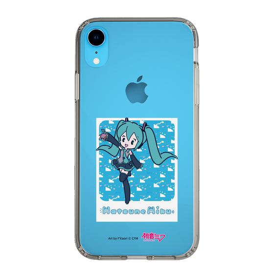 Slim Protection Case［ HATSUNE MIKU - Glitch Sky - Blue ］