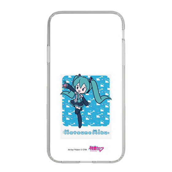 Slim Protection Case［ HATSUNE MIKU - Glitch Sky - Blue ］