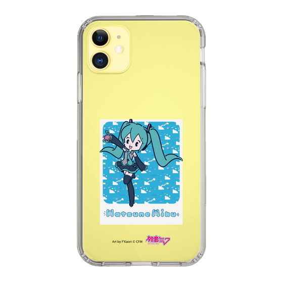 Slim Protection Case［ HATSUNE MIKU - Glitch Sky - Blue ］