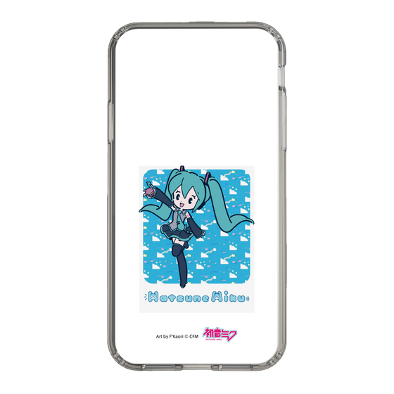 Slim Protection Case［ HATSUNE MIKU - Glitch Sky - Blue ］