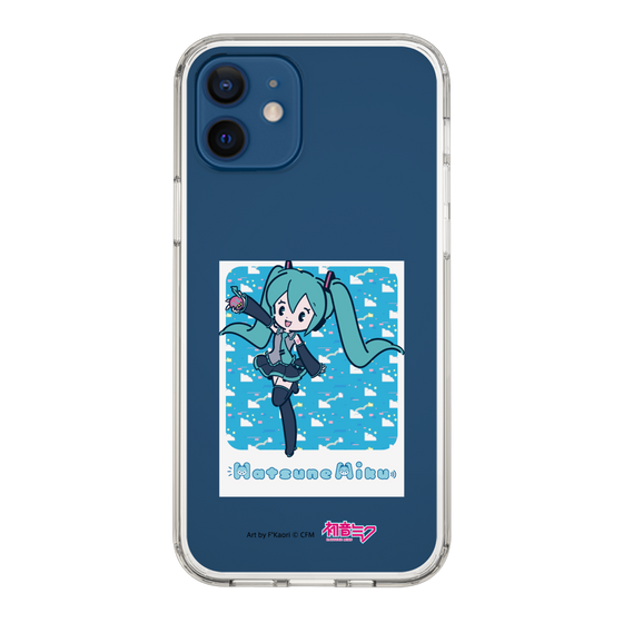 Slim Protection Case［ HATSUNE MIKU - Glitch Sky - Blue ］
