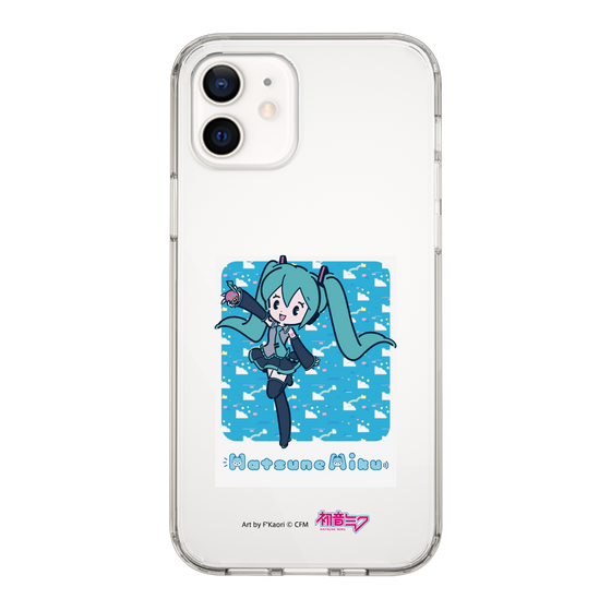 Slim Protection Case［ HATSUNE MIKU - Glitch Sky - Blue ］