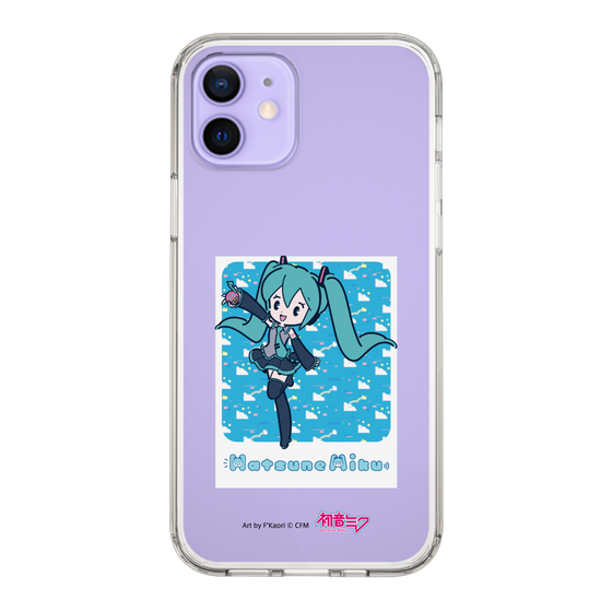 Slim Protection Case［ HATSUNE MIKU - Glitch Sky - Blue ］