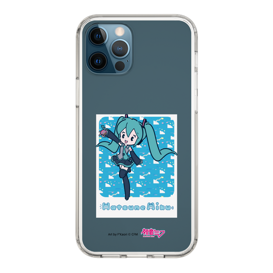 Slim Protection Case［ HATSUNE MIKU - Glitch Sky - Blue ］