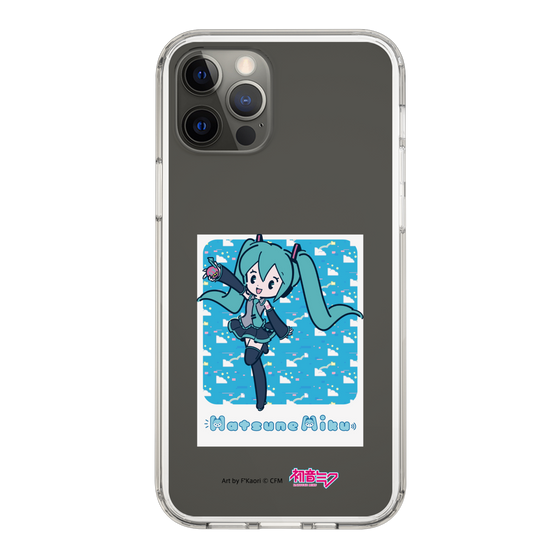 Slim Protection Case［ HATSUNE MIKU - Glitch Sky - Blue ］
