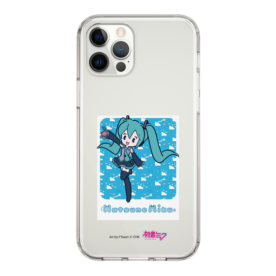 Slim Protection Case［ HATSUNE MIKU - Glitch Sky - Blue ］