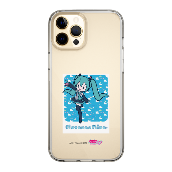 Slim Protection Case［ HATSUNE MIKU - Glitch Sky - Blue ］