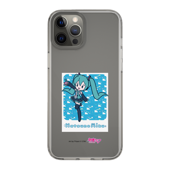 Slim Protection Case［ HATSUNE MIKU - Glitch Sky - Blue ］