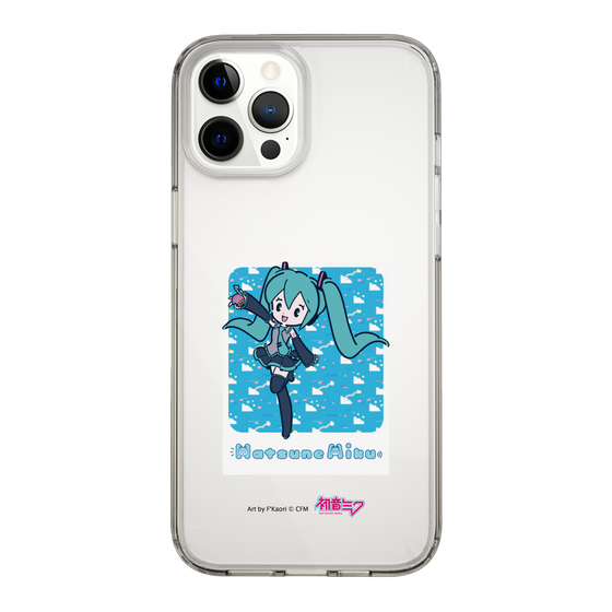Slim Protection Case［ HATSUNE MIKU - Glitch Sky - Blue ］