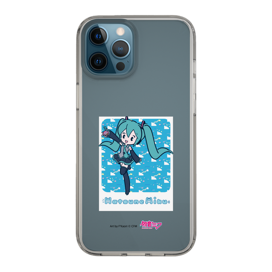 Slim Protection Case［ HATSUNE MIKU - Glitch Sky - Blue ］