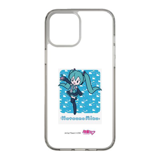 Slim Protection Case［ HATSUNE MIKU - Glitch Sky - Blue ］