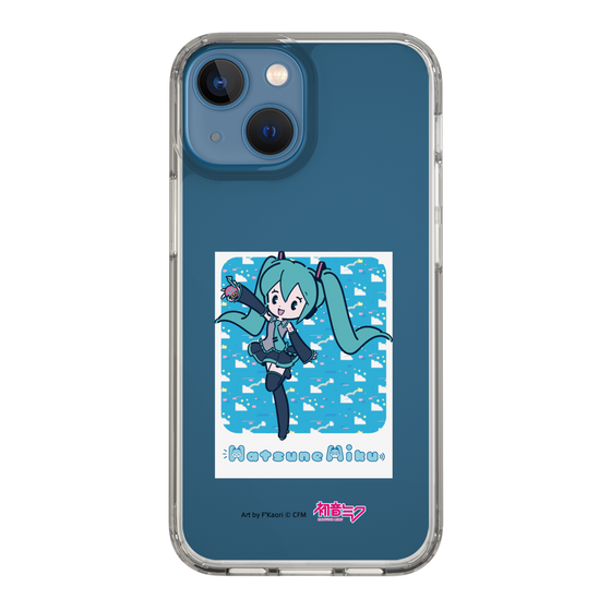 Slim Protection Case［ HATSUNE MIKU - Glitch Sky - Blue ］