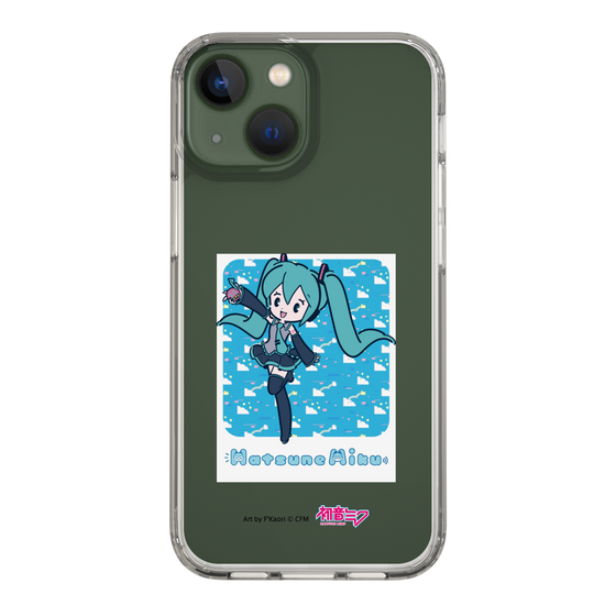 Slim Protection Case［ HATSUNE MIKU - Glitch Sky - Blue ］